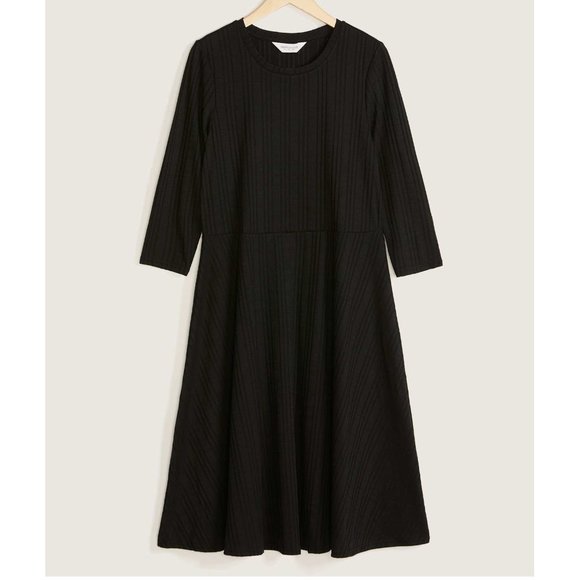 **SOLD** NWT Addition Elle Ribbed Dress X - Picture 4 of 4